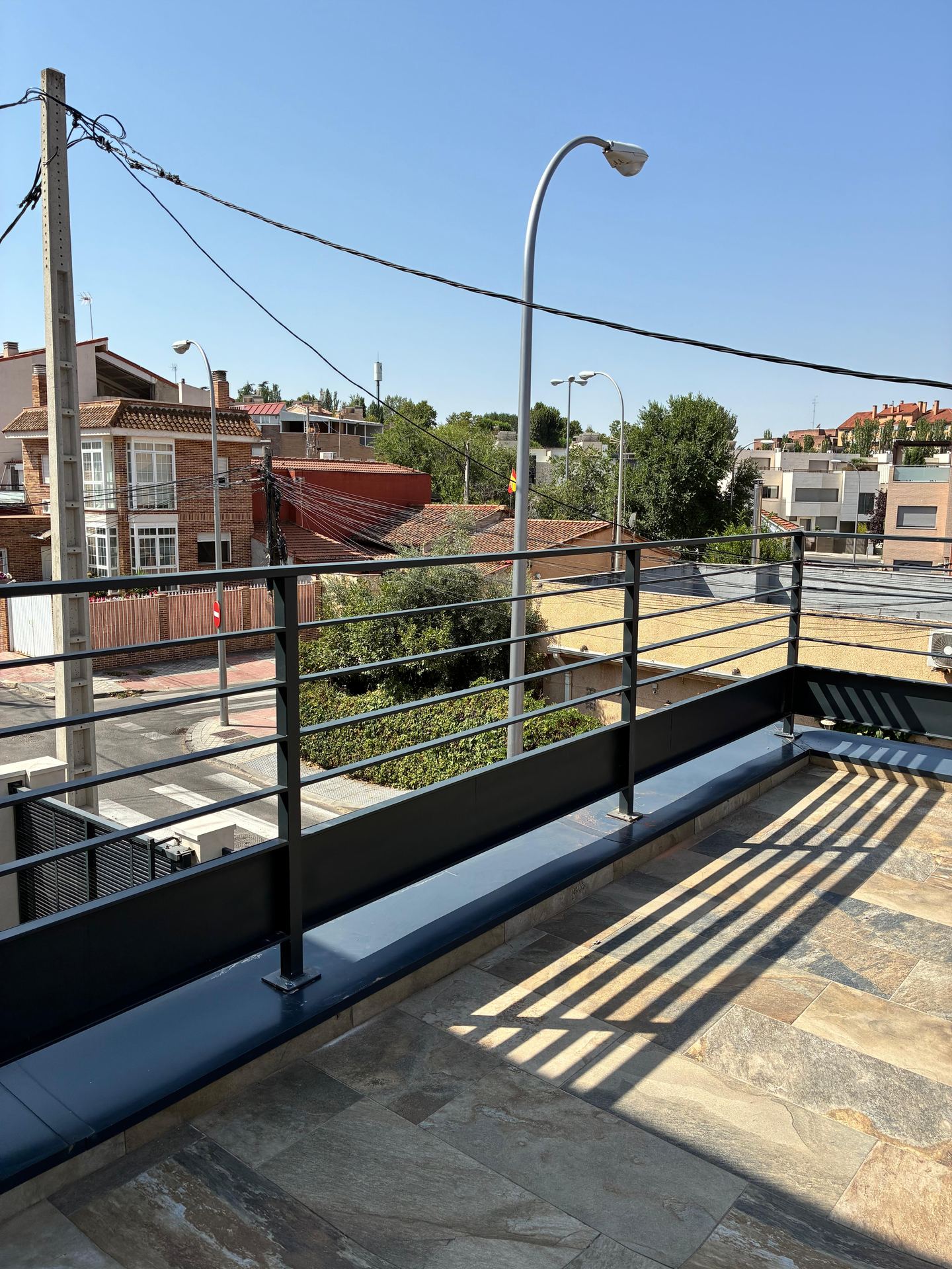 Cerramiento metálico para terraza